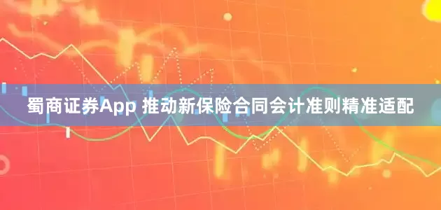 蜀商证券App 推动新保险合同会计准则精准适配